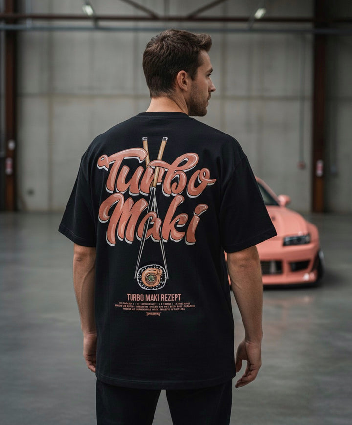 Turbo Maki - schwarz | Premium Shirt
