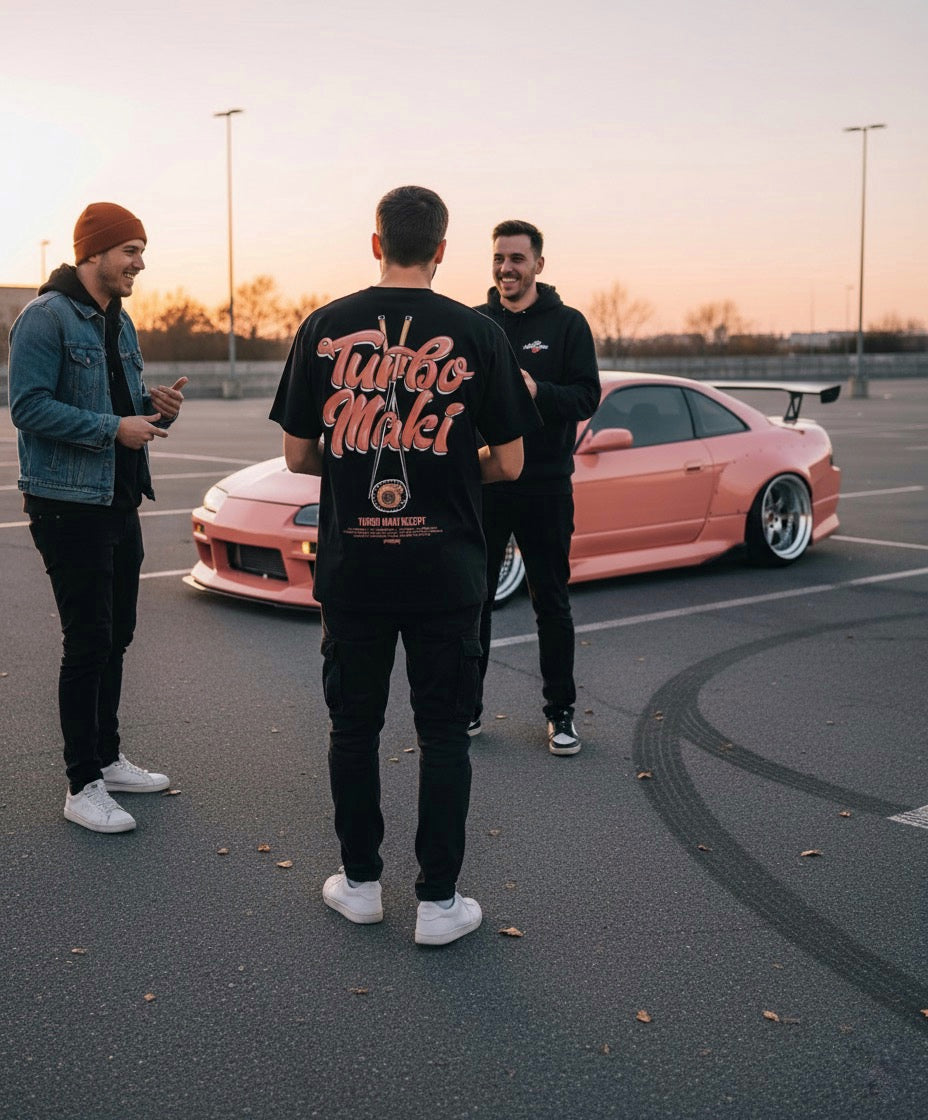 Turbo Maki - schwarz | Premium Shirt