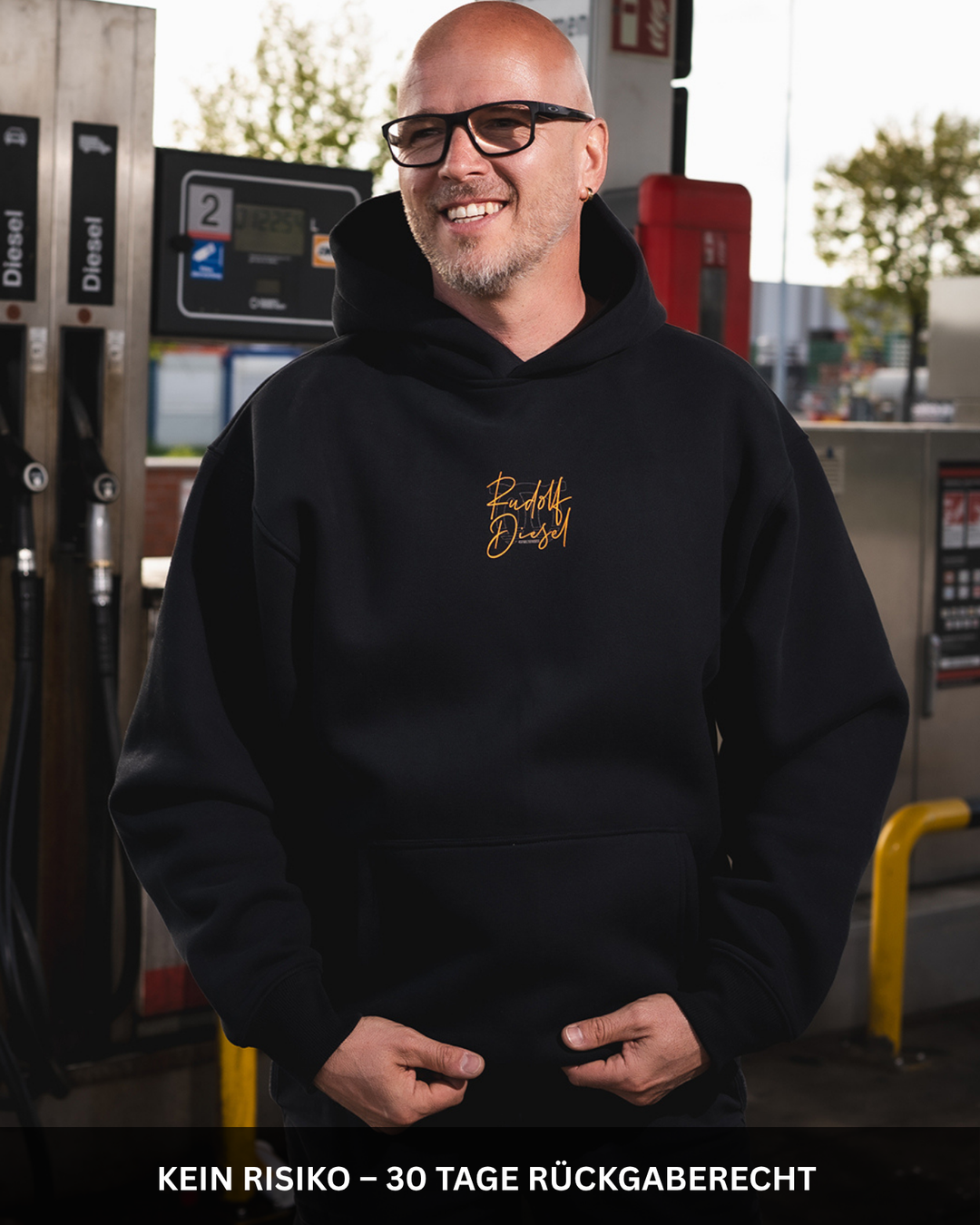 Diesel Hoodie All in Deal – Limitierter Hoodie + Sticker + Versand inklusive.