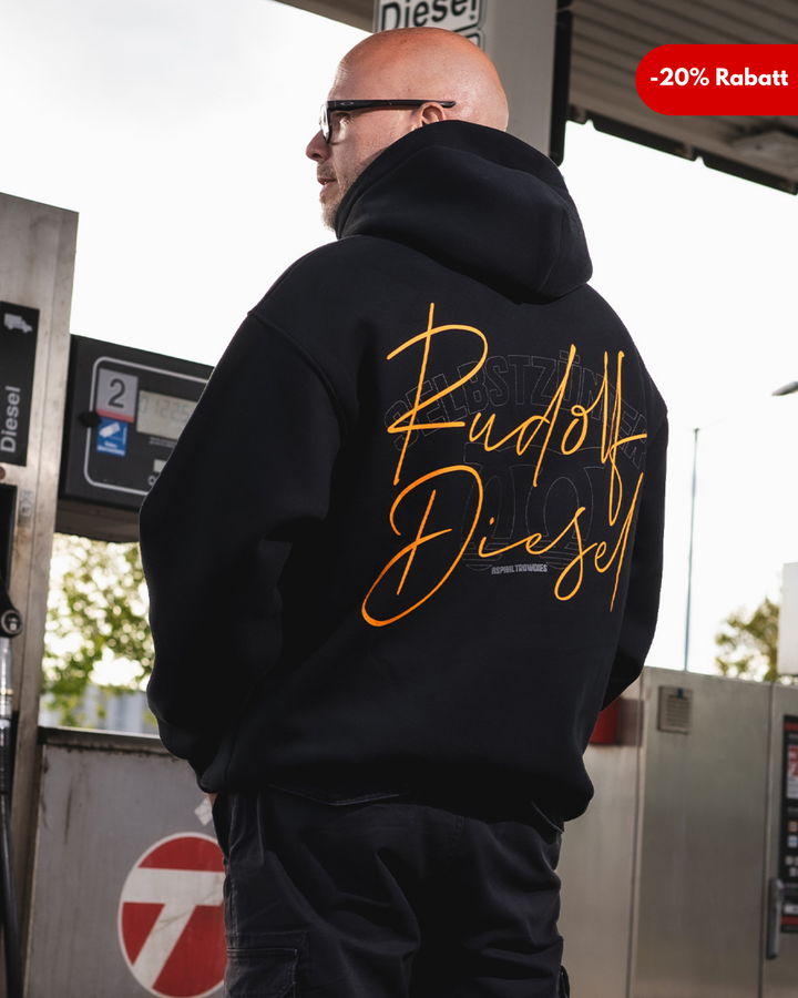 Diesel Hoodie All in Deal – Limitierter Hoodie + Sticker + Versand inklusive.