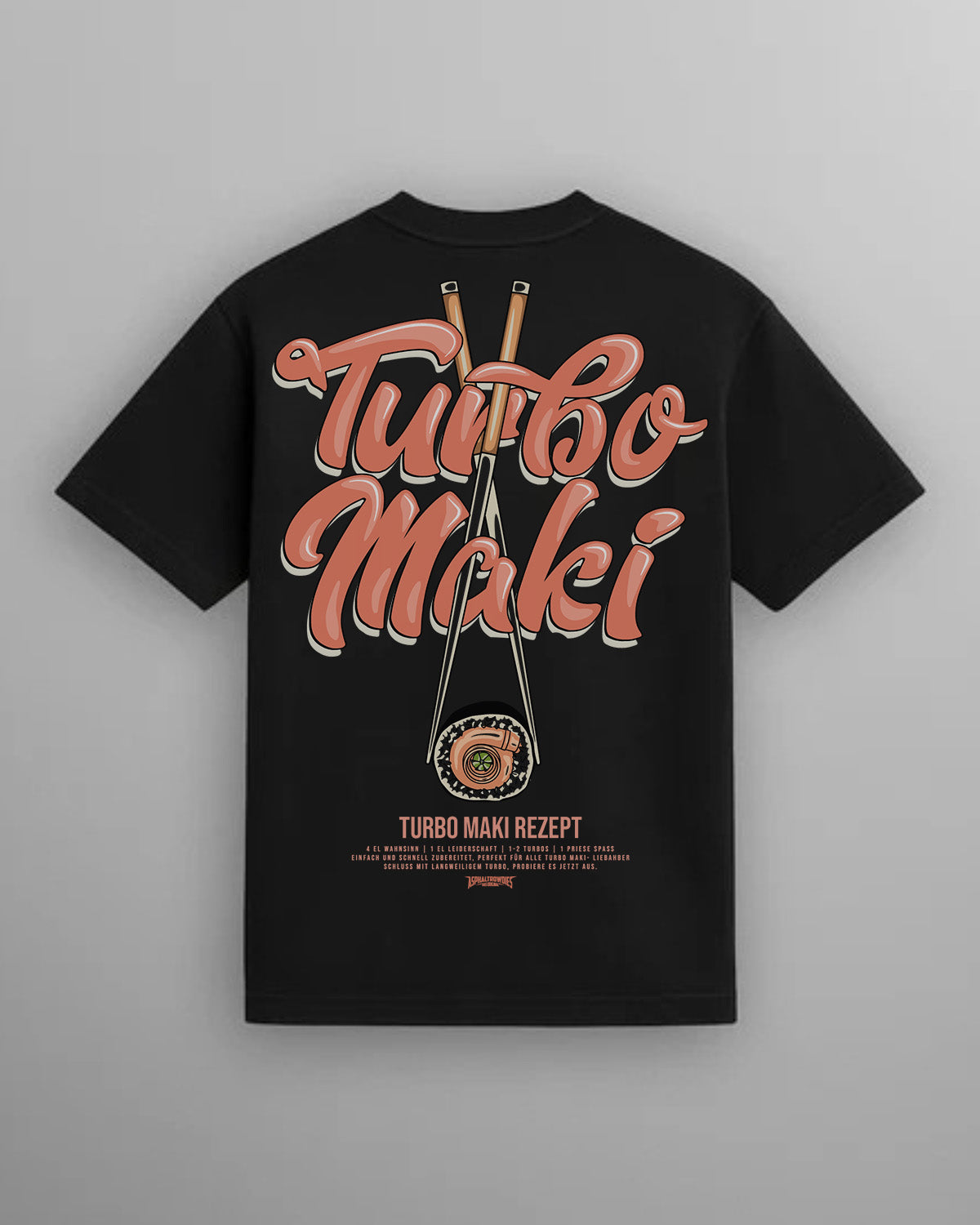 Shirt | Turbo Maki schwarz