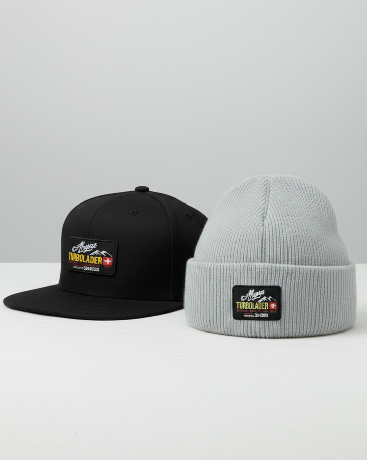 Abgas Turbolader Bundle – Snapback & Beanie