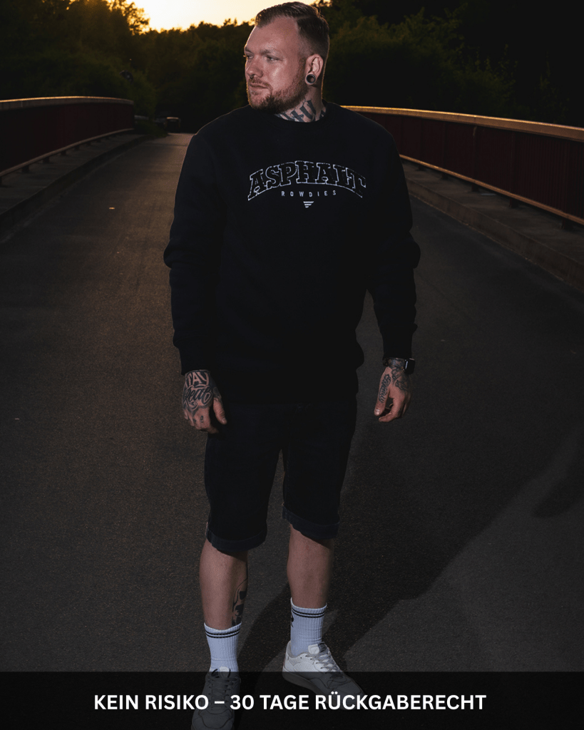 Asphalt Sweater All in Deal – Limitierter Sweater + Sticker + Versand inklusive. - AsphaltRowdies