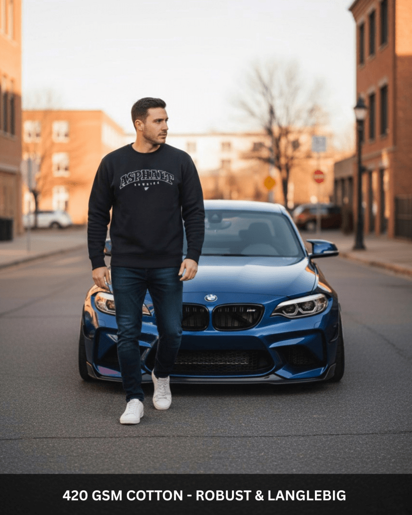 Asphalt Sweater All in Deal – Limitierter Sweater + Sticker + Versand inklusive. - AsphaltRowdies