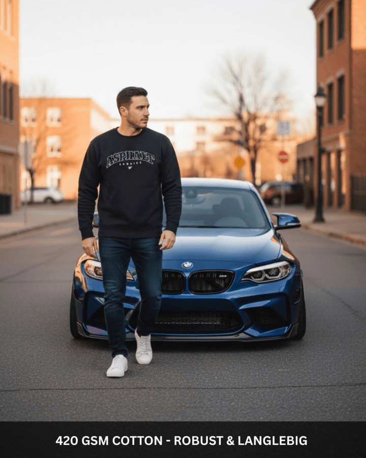 Asphalt Sweater All in Deal – Limitierter Sweater + Sticker + Versand inklusive. - AsphaltRowdies