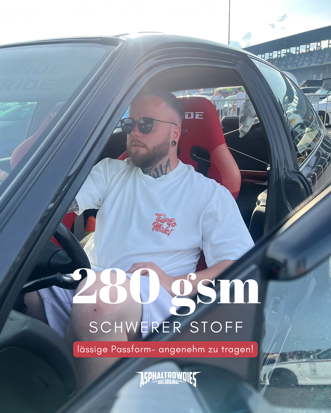 Shirt | Turbo Maki weiß