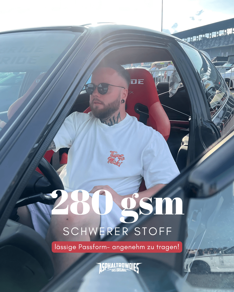 Shirt | Turbo Maki weiß - AsphaltRowdies